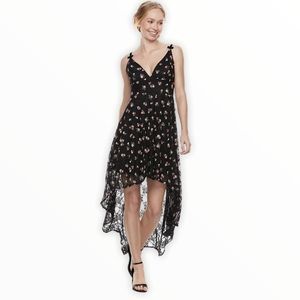 Disney Princess floral High-Low Lace Party Dress Medium